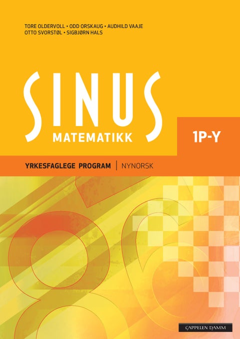 Sinus matematikk 1P-Y - lærebok i matematikk for vg1 : yrkesfaglege program