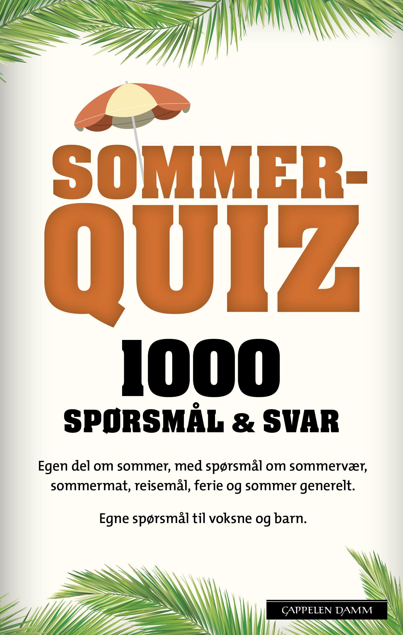 Sommerquiz - 1000 spørsmål & svar