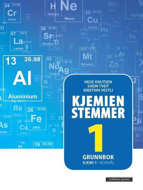 Kjemien stemmer - Grunnbok : kjemi 1