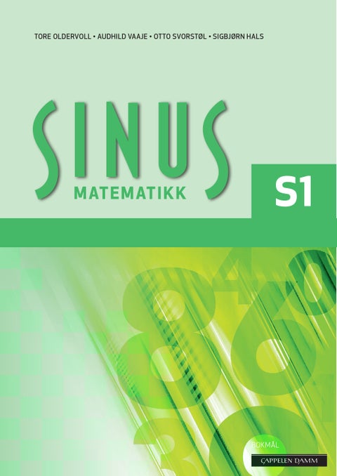Sinus matematikk S1 - lærebok i matematikk : studiespesialiserende program