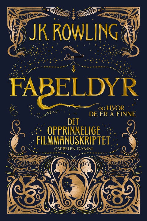 Fabeldyr og hvor de er å finne - det opprinnelige filmmanuskriptet