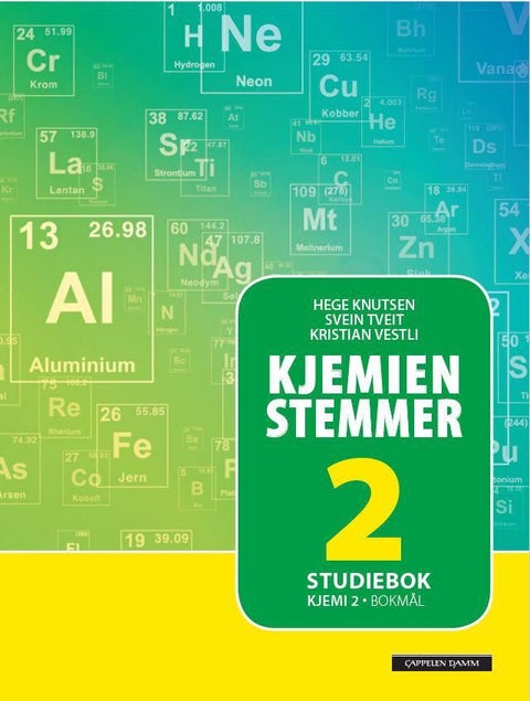 Kjemien stemmer 2 - Studiebok : kjemi 2