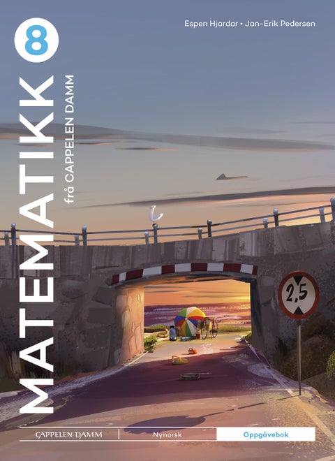 Matematikk 8 frå Cappelen Damm - Oppgåvebok