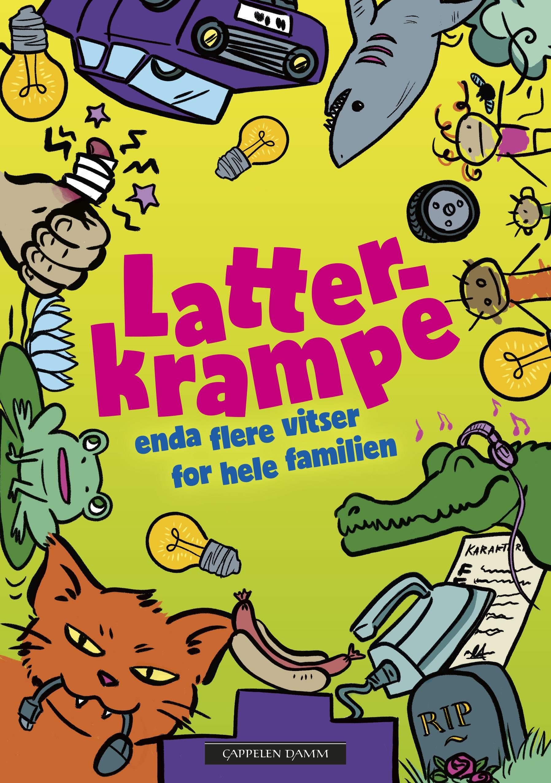 Latterkrampe - enda flere vitser for hele familien