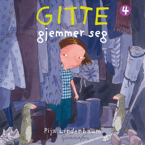 Gitte gjemmer seg