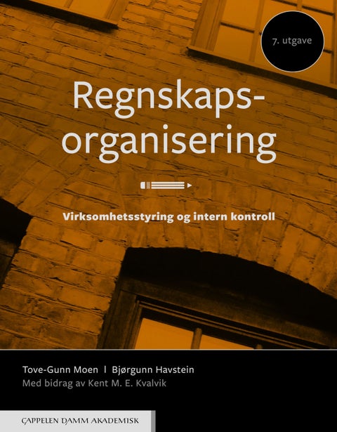 Regnskapsorganisering - virksomhetsstyring og intern kontroll