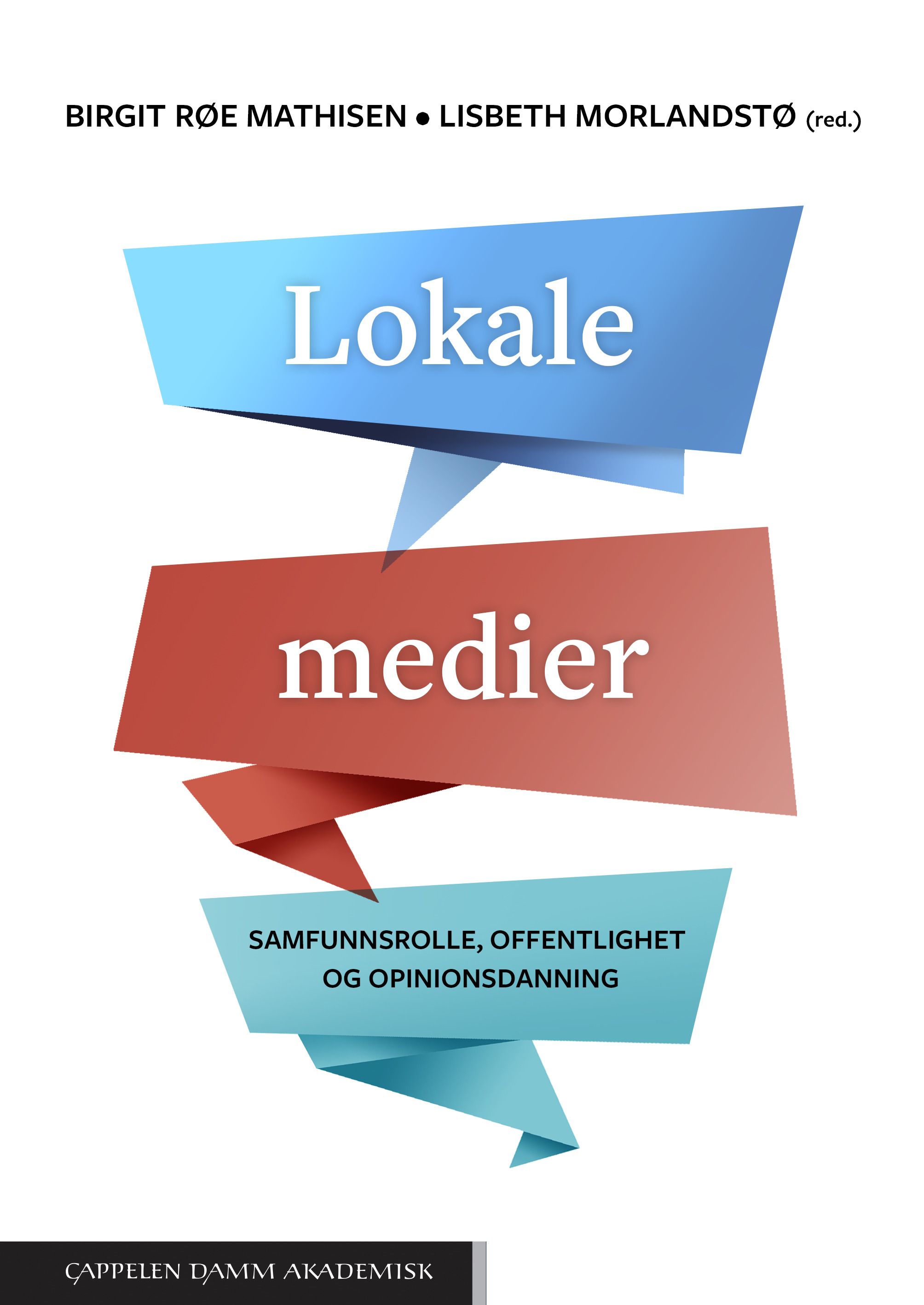 Lokale medier - samfunnsrolle, offentlighet og opinionsdanning