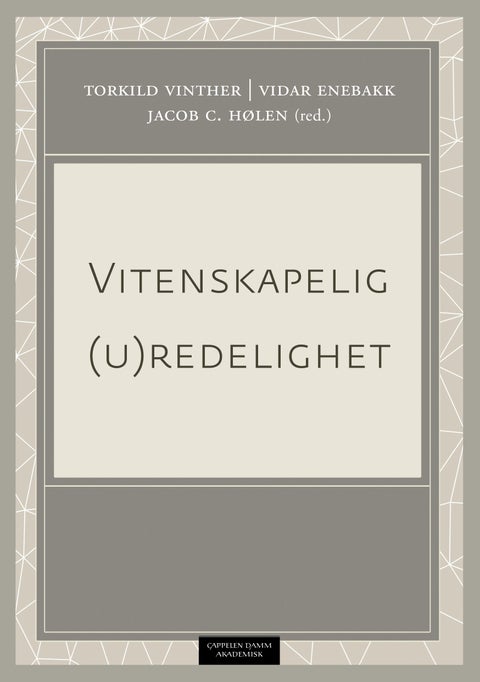 Vitenskapelig (u)redelighet