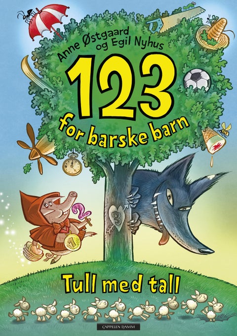 123 for barske barn - tull med tall