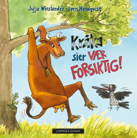 Kråka sier vær forsiktig!