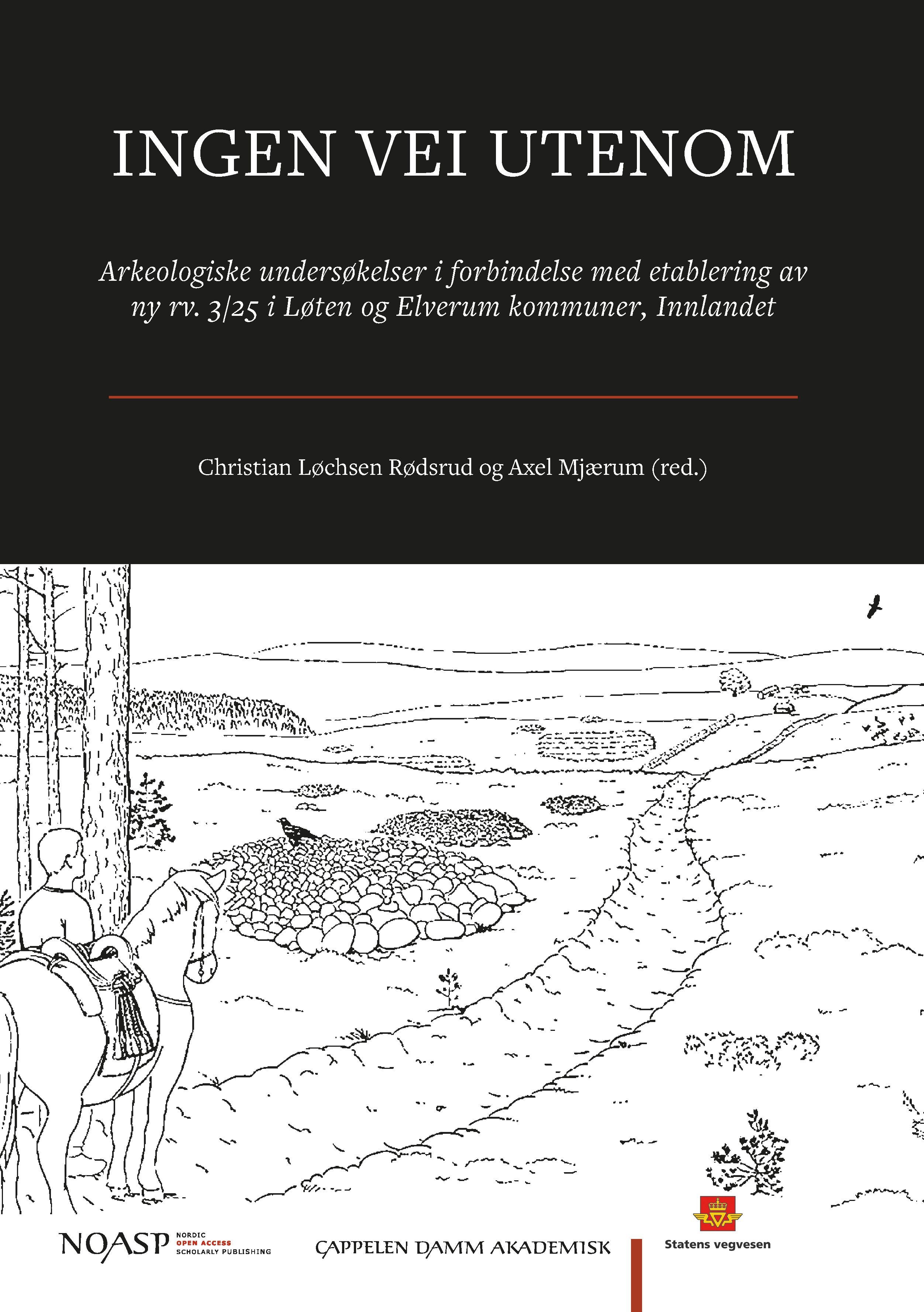 Ingen vei utenom - arkeologiske undersøkelser i forbindelse med etablering av ny rv. 3/25 i Løten og Elverum kommuner, Innlandet