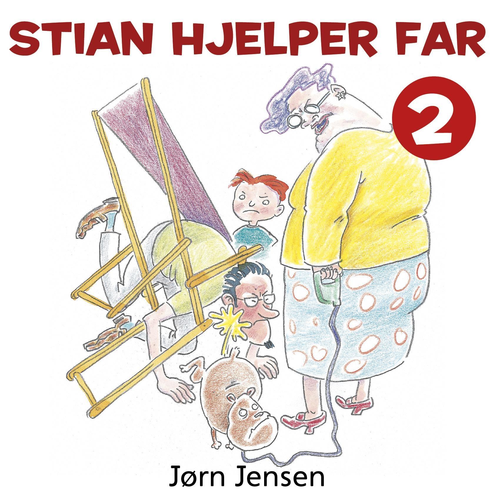 Stian hjelper far