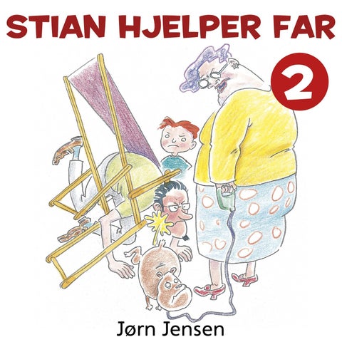Stian hjelper far