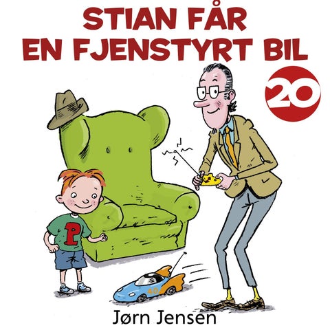 Stian får en fjernstyrt bil