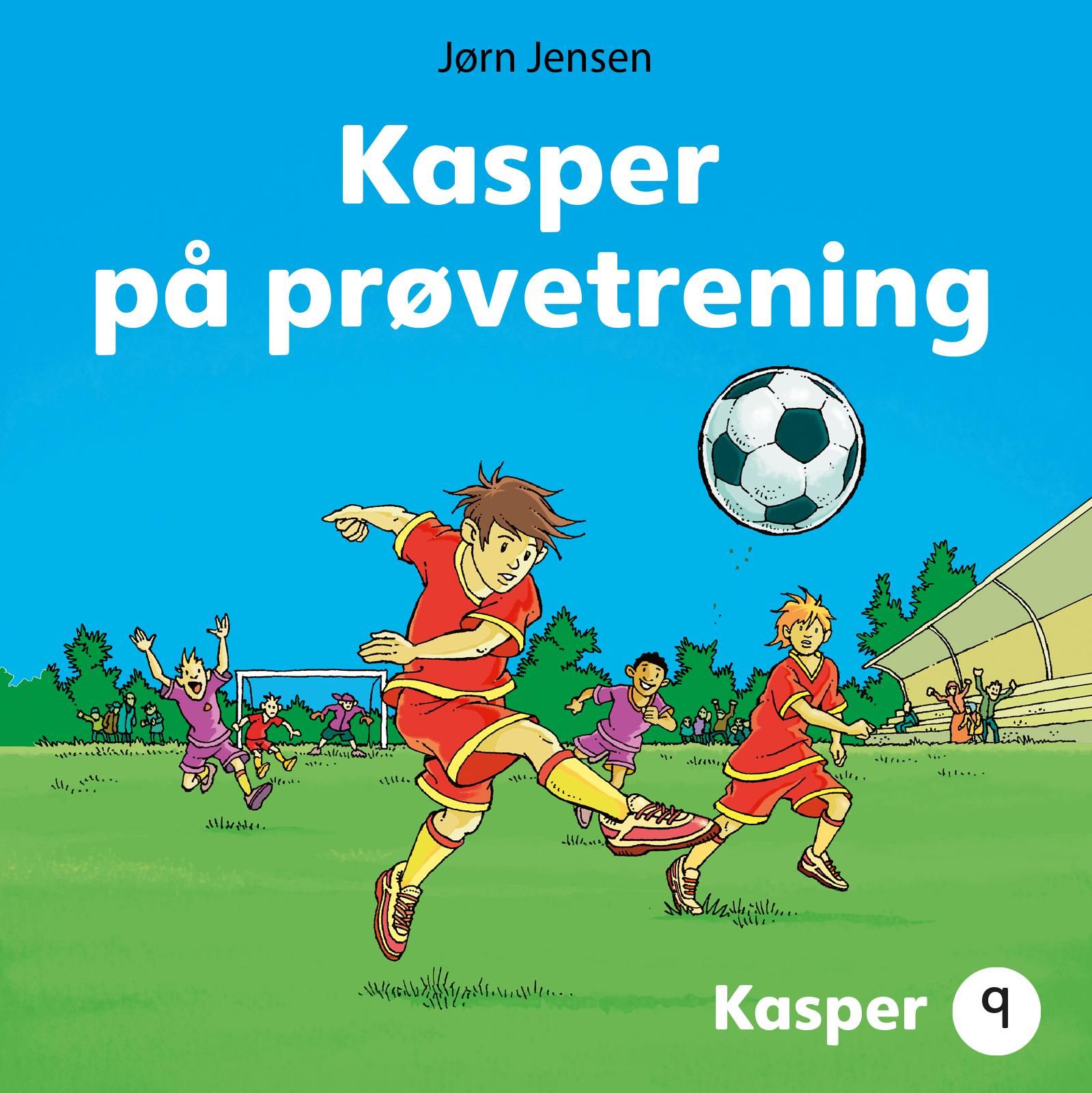 Kasper på prøvetrening