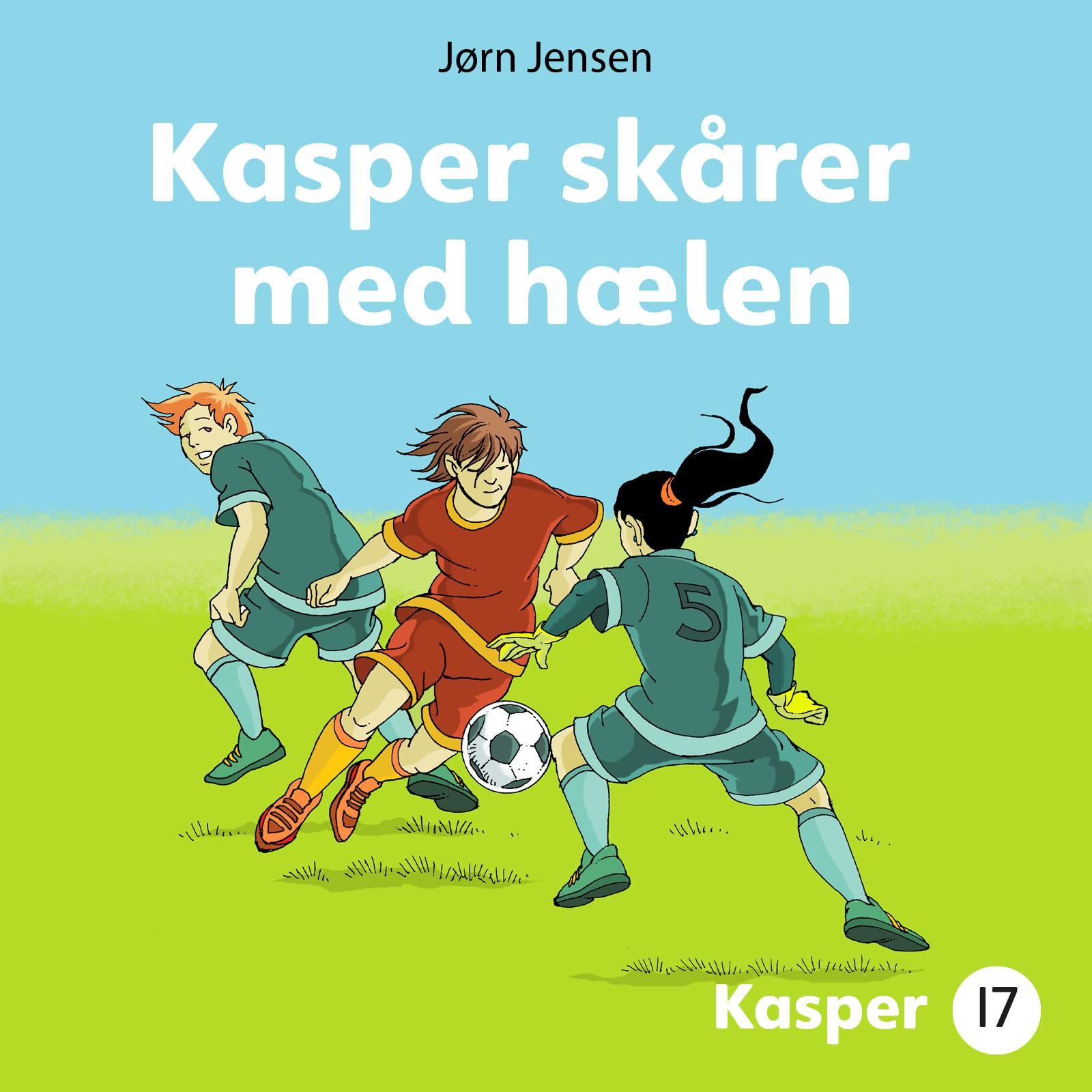 Kasper skårer med hælen