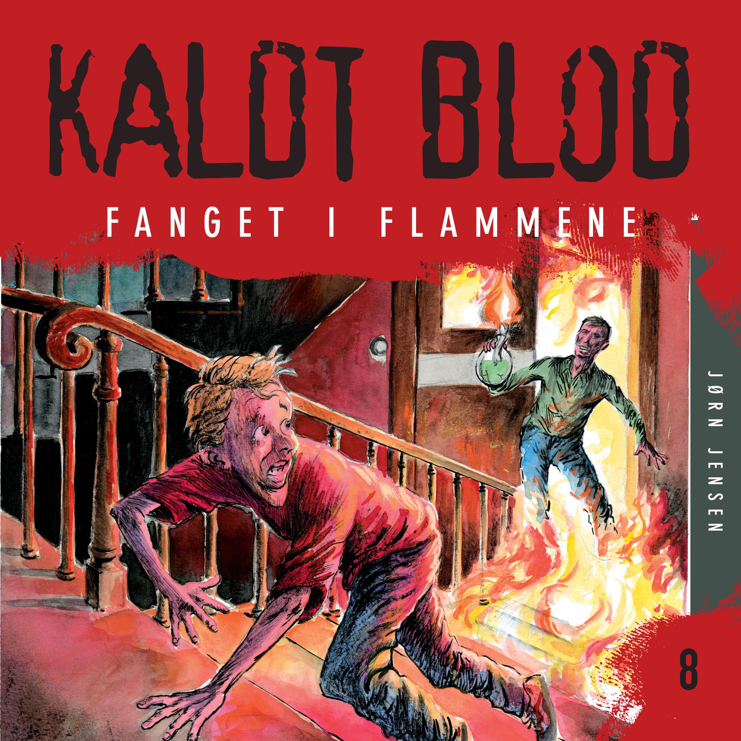 Fanget i flammene