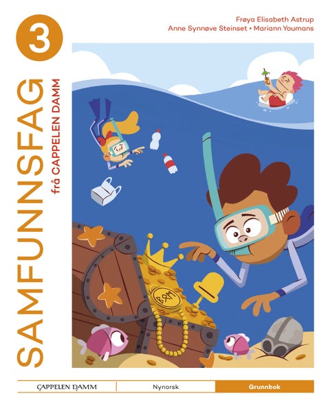 Samfunnsfag 3 frå Cappelen Damm - Grunnbok