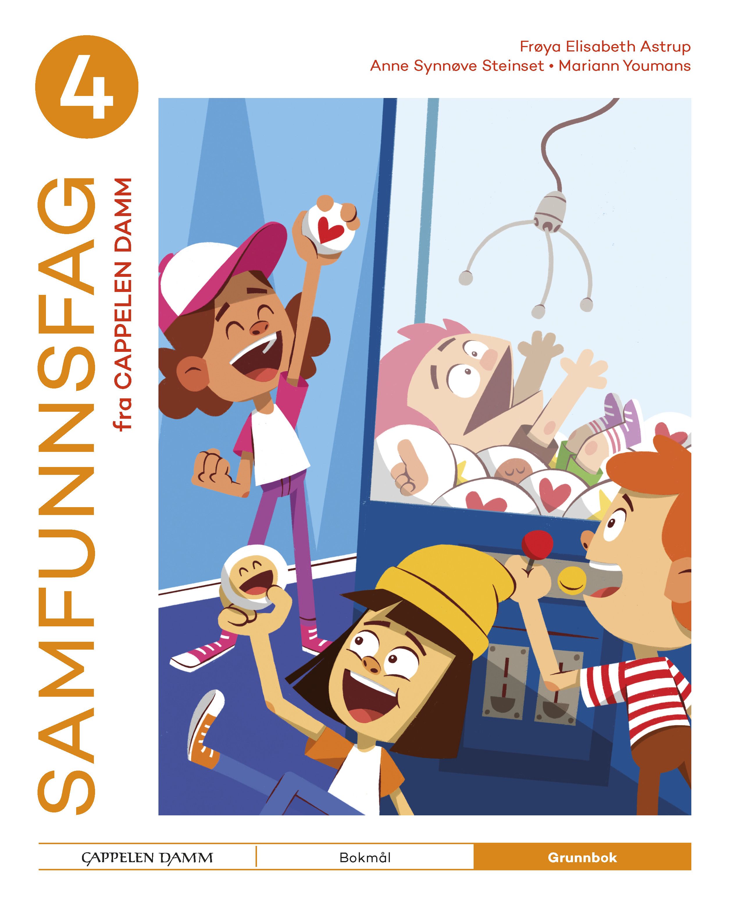 Samfunnsfag 4 fra Cappelen Damm - Grunnbok
