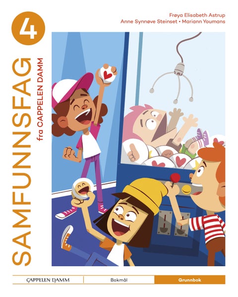 Samfunnsfag 4 fra Cappelen Damm - Grunnbok