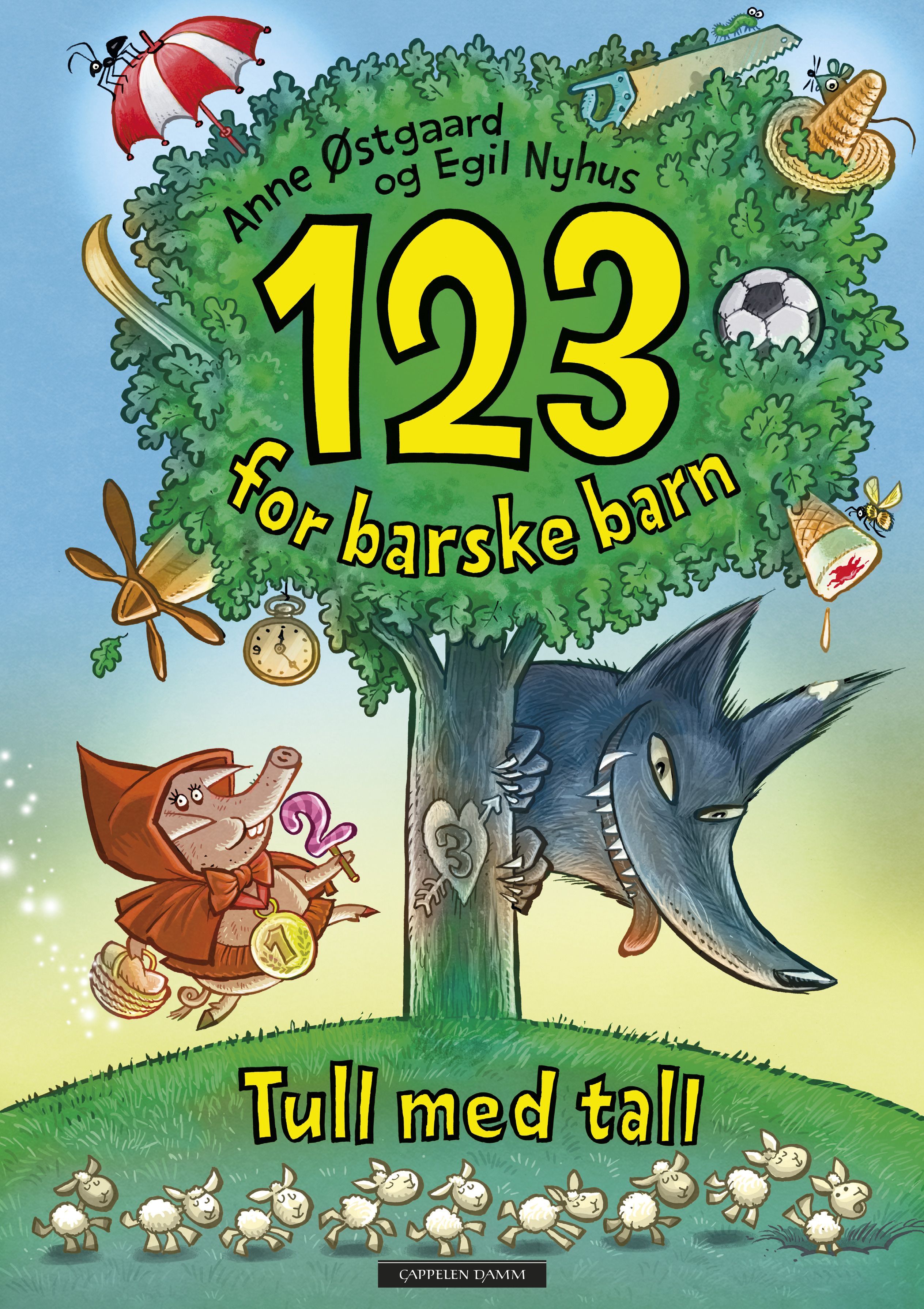 123 for barske barn - tull med tall
