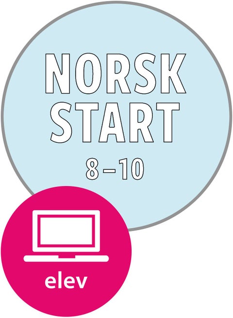 Norsk start 8-10 Elevnettsted - grunnleggende norsk nivå 1, 2 og 3