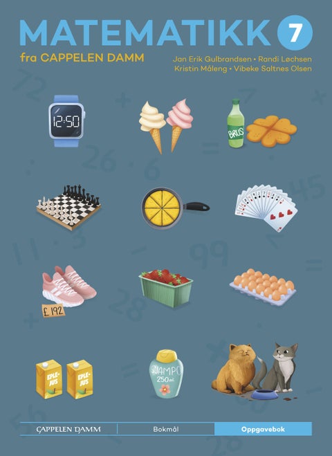 Matematikk 7 fra Cappelen Damm Unibok - Oppgavebok