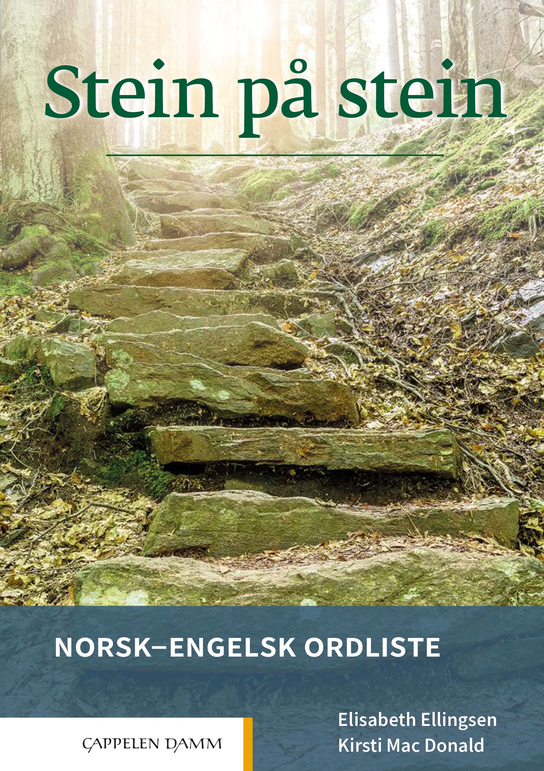 Stein på stein - norsk-engelsk ordliste