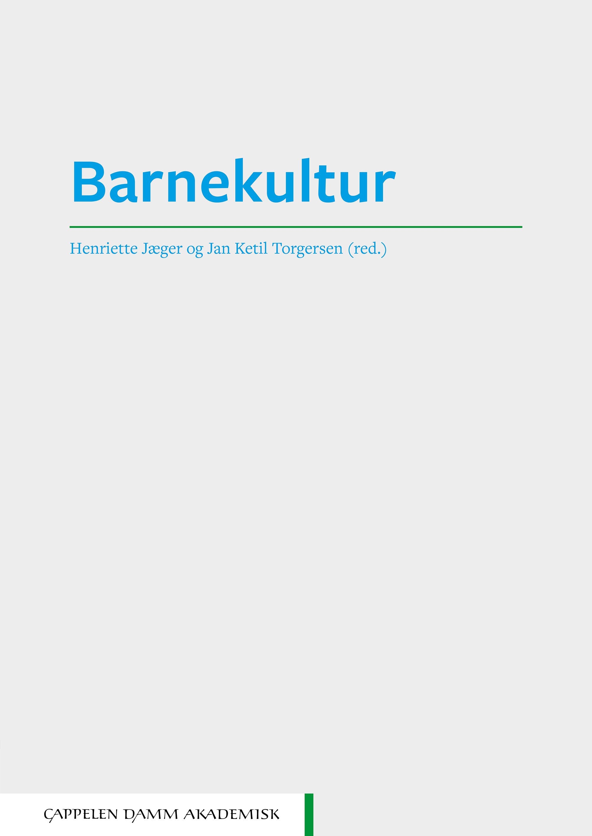 Barnekultur