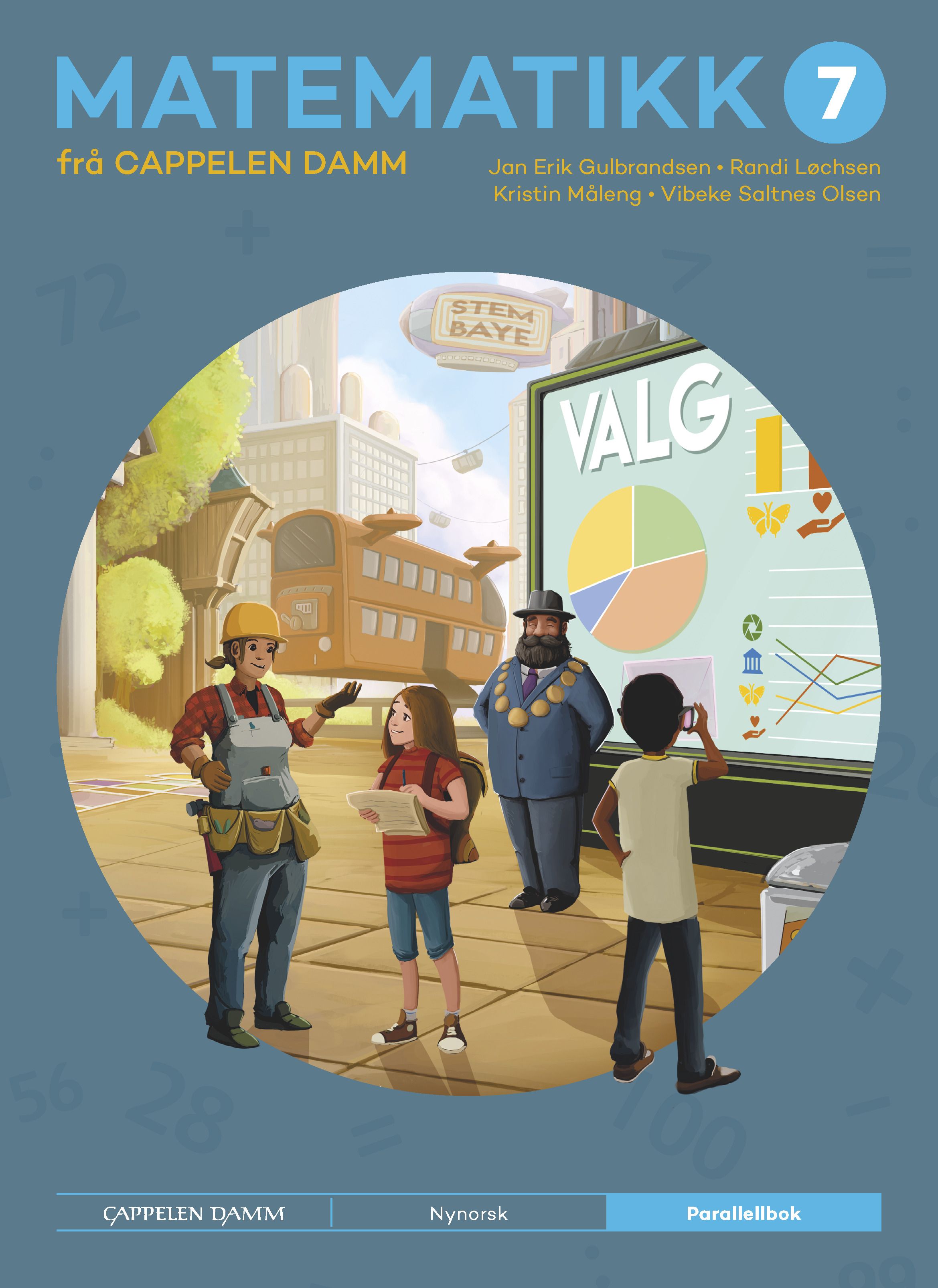 Matematikk 7 frå Cappelen Damm - Parallellbok