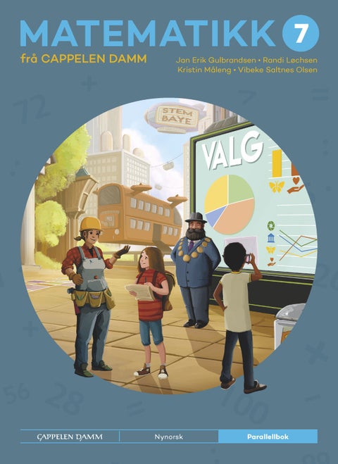 Matematikk 7 frå Cappelen Damm - Parallellbok