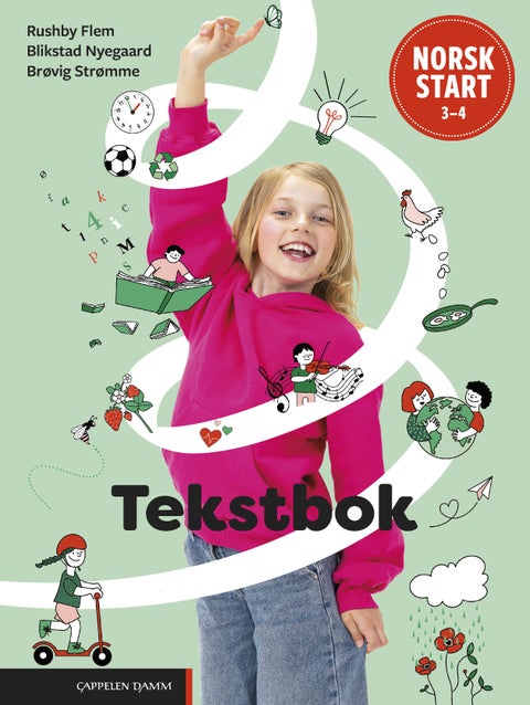 Norsk start 3-4 - Tekstbok : grunnleggende norsk
