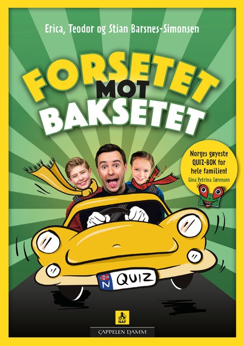 Forsetet mot baksetet - Norges gøyeste quiz-bok for hele familien!