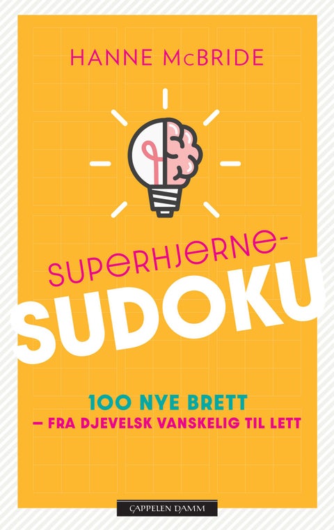 Superhjerne-sudoku - 100 nye brett - fra djevelsk vanskelig til lett