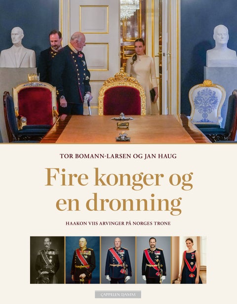 Fire konger og en dronning - Haakon VIIs arvinger på Norges trone