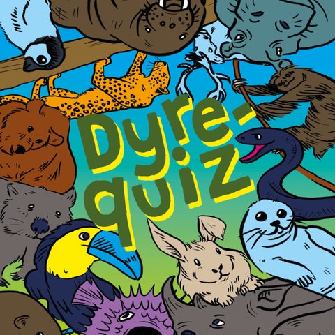Dyrequiz - alle verdens dyr!