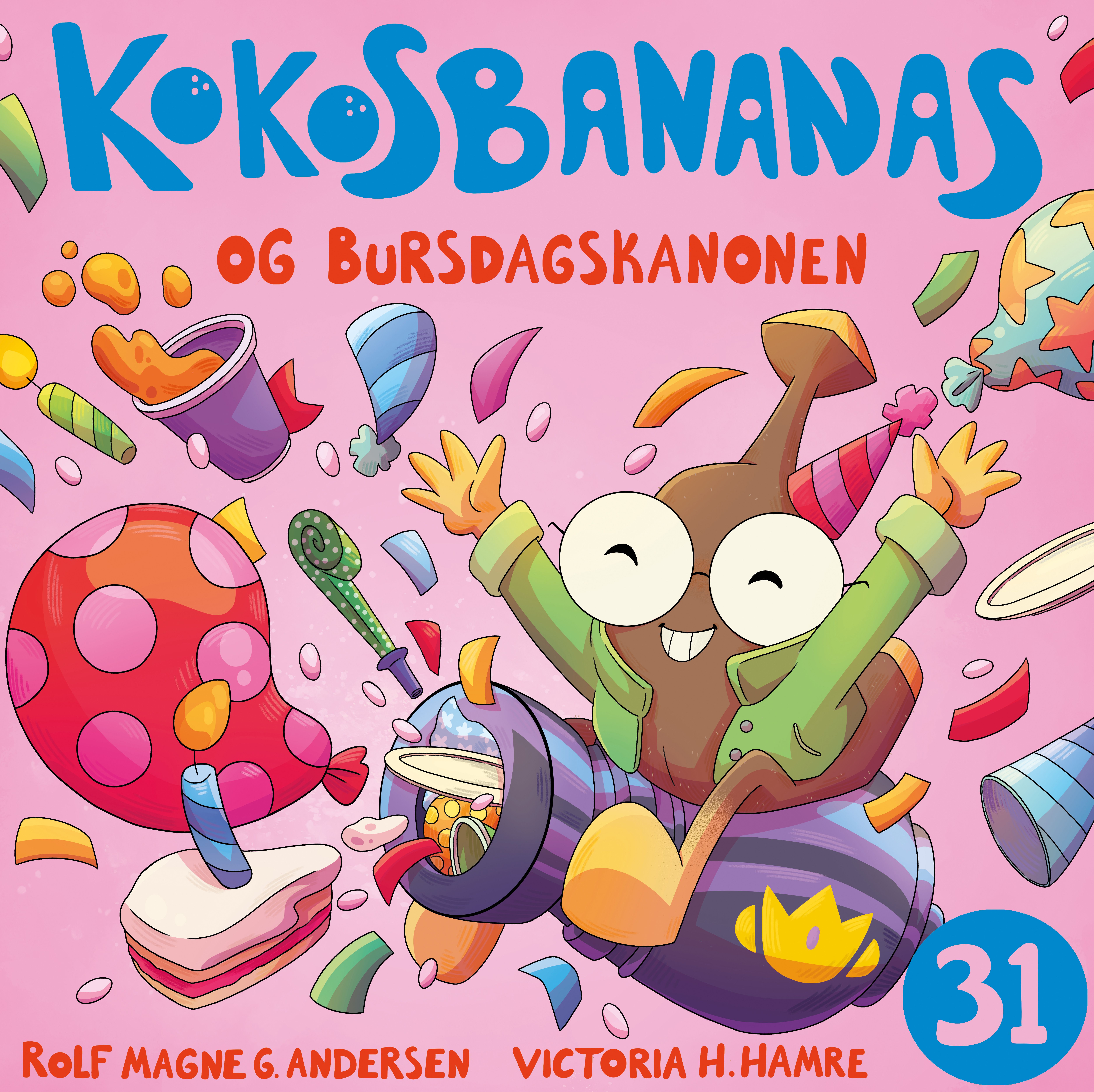 Kokosbananas og bursdagskanonen