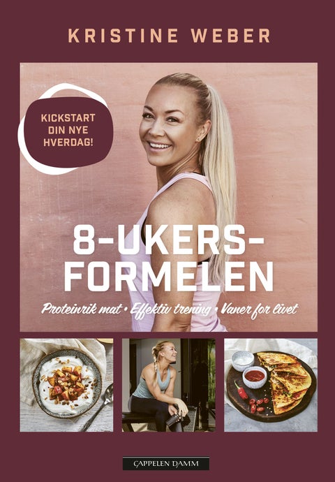 8-ukersformelen - proteinrik mat, effektiv trening, vaner for livet