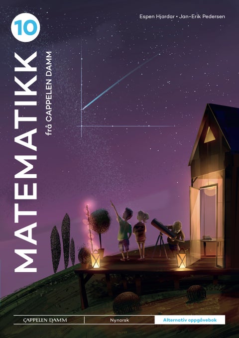 Matematikk 10 frå Cappelen Damm - Alternativ oppgåvebok