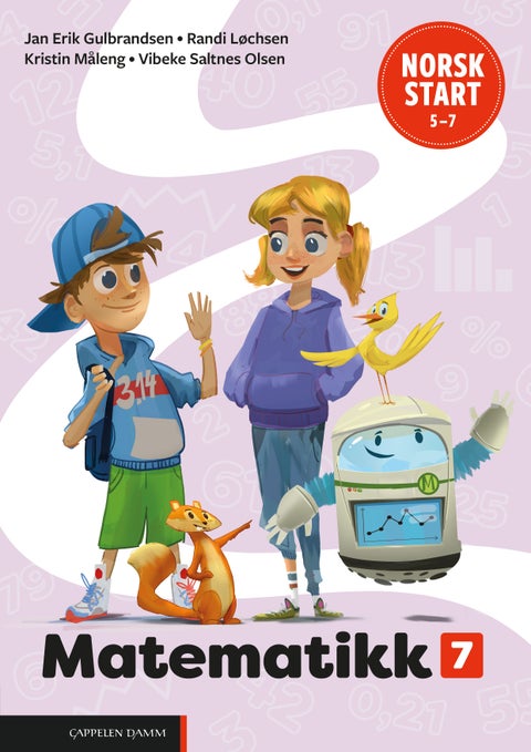 Norsk start 5–7 - Matematikk 7 : matematikk for språklige minoritetar, 7. trinn