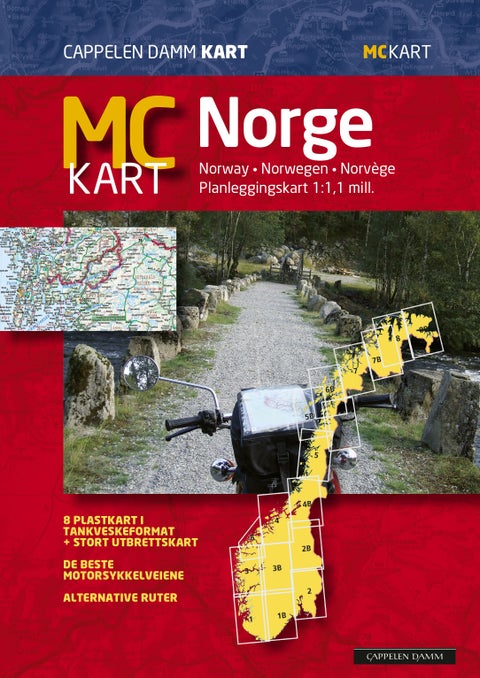 MC kart - Norge=Norway=Norwegen=Norvège : planleggingskart