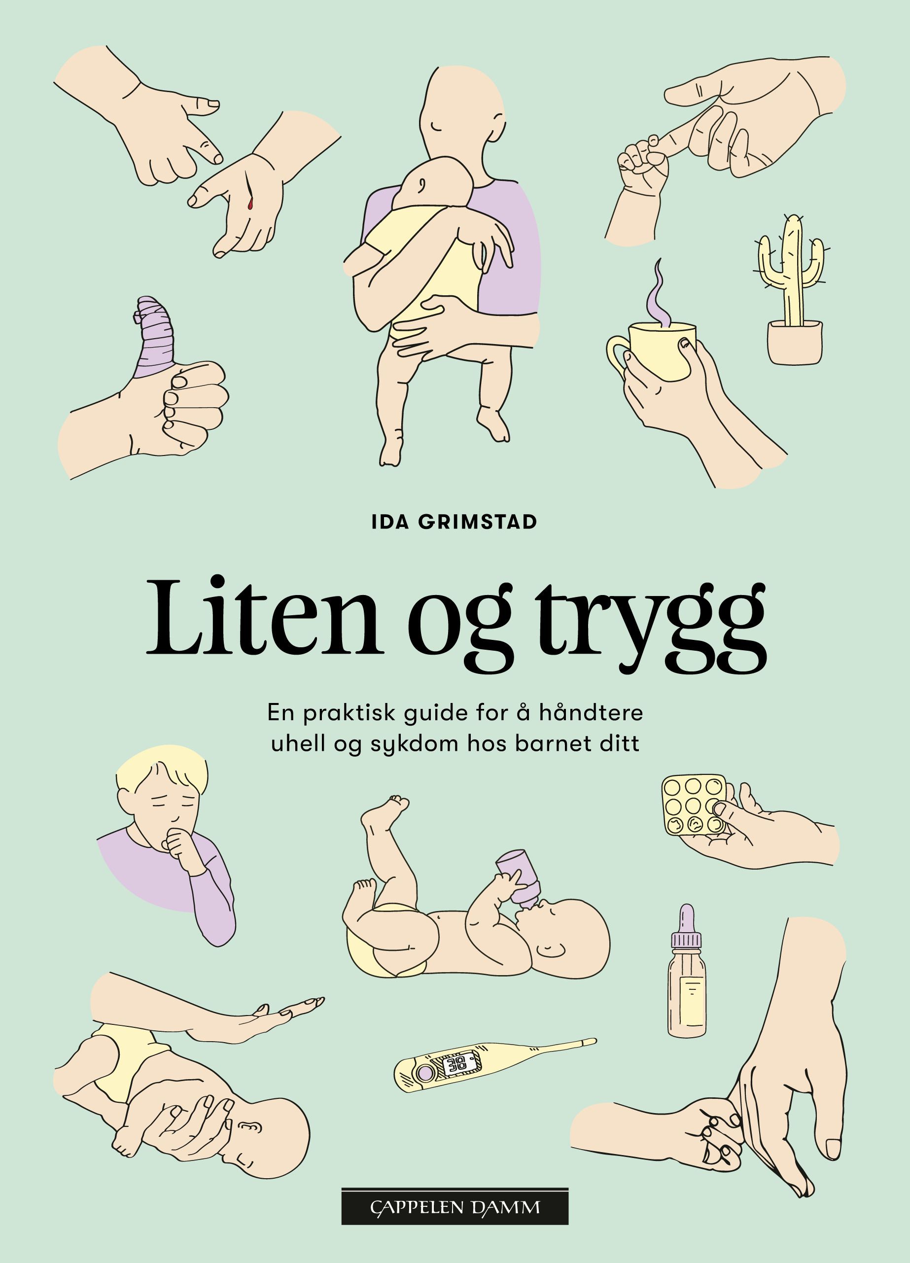Liten og trygg - en praktisk guide for å håndtere uhell og sykdom hos barnet ditt