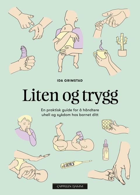 Liten og trygg - en praktisk guide for å håndtere uhell og sykdom hos barnet ditt