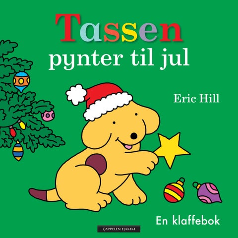 Tassen pynter til jul - en klaffebok
