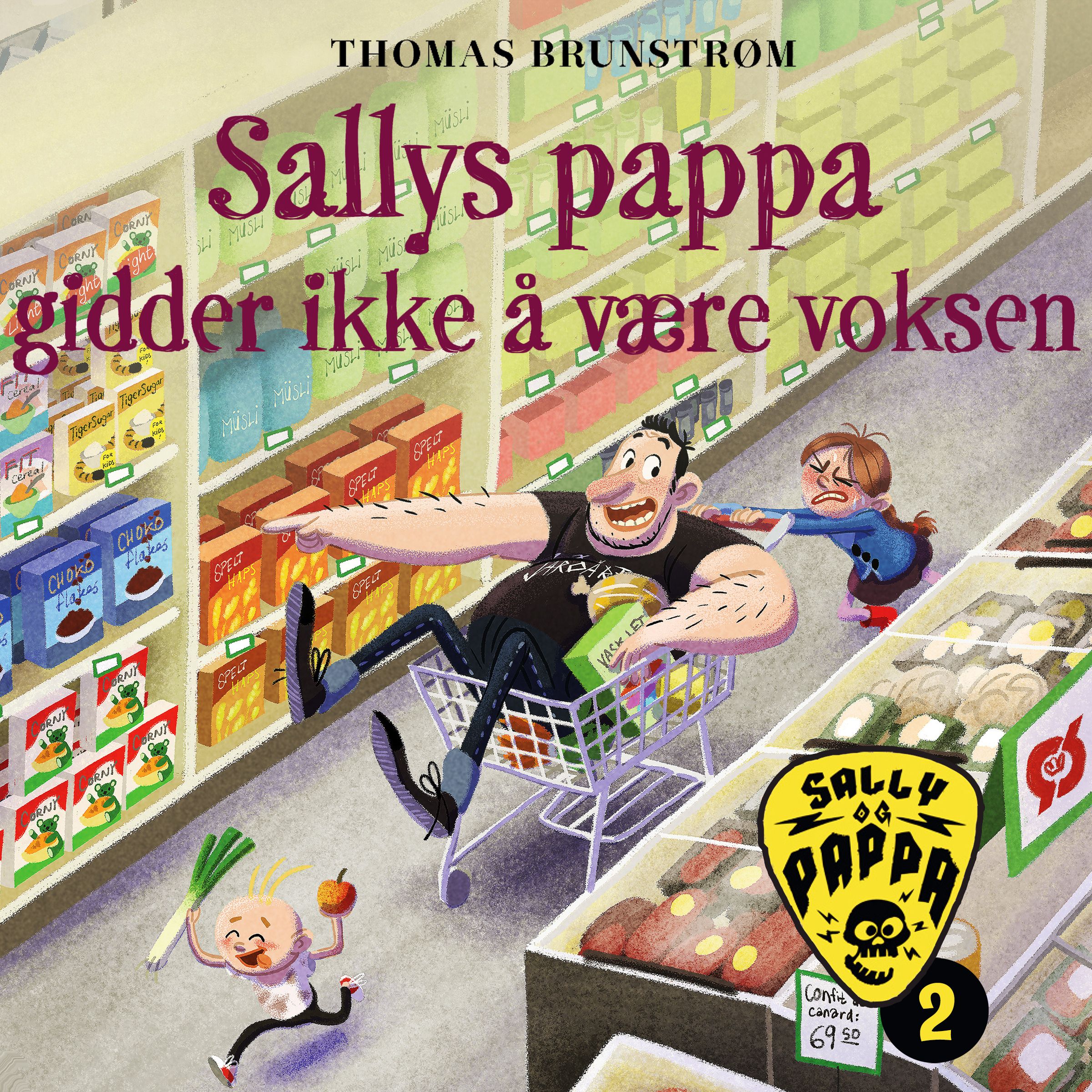 Sallys pappa gidder ikke å være voksen