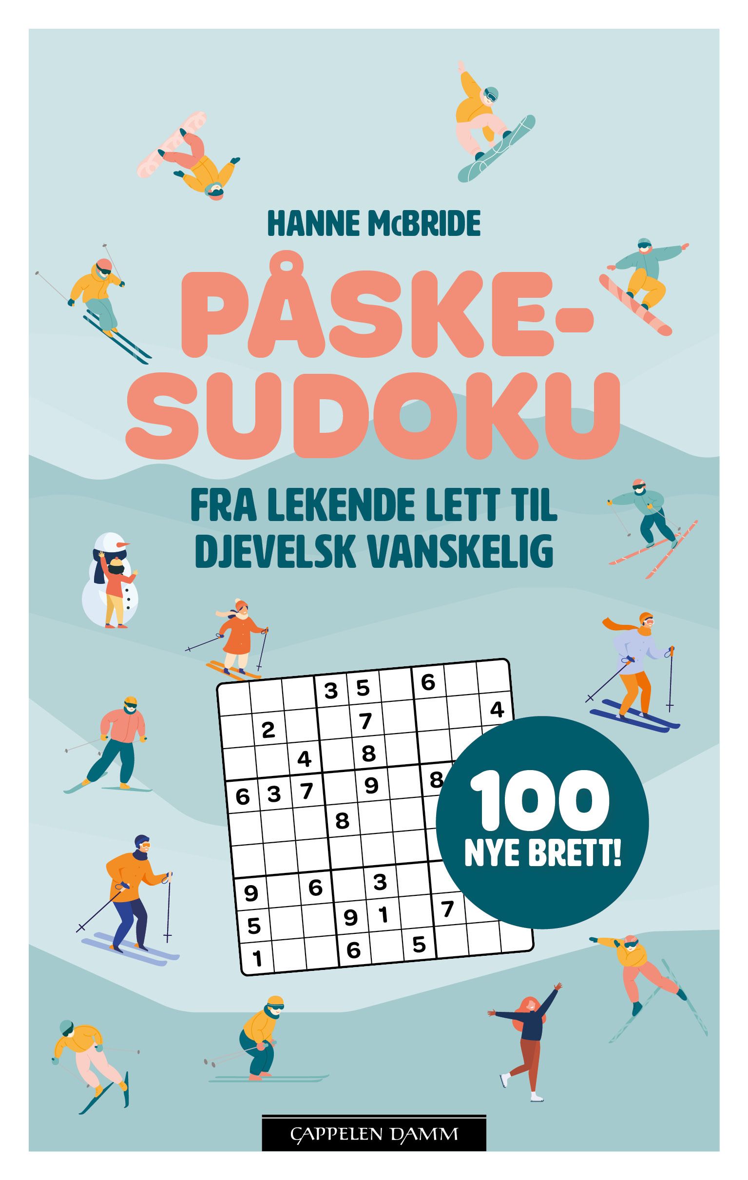 Påskesudoku 2024 - fra lekende lett til djevelsk vanskelig