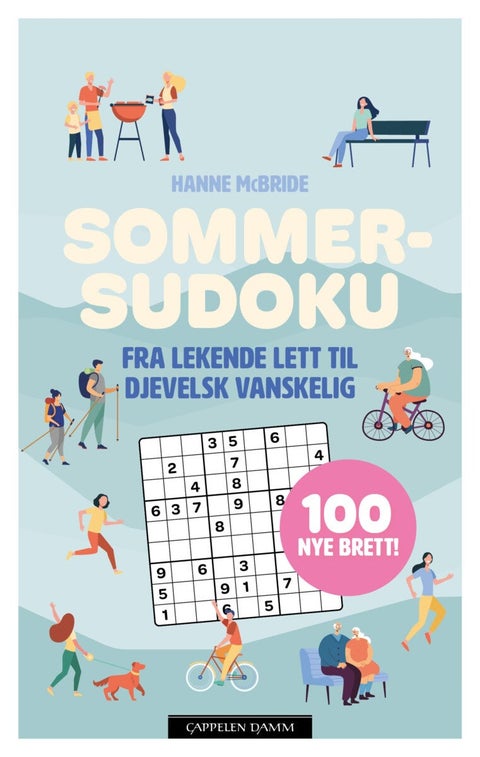Sommersudoku 2024 - fra lekende lett til djevelsk vanskelig
