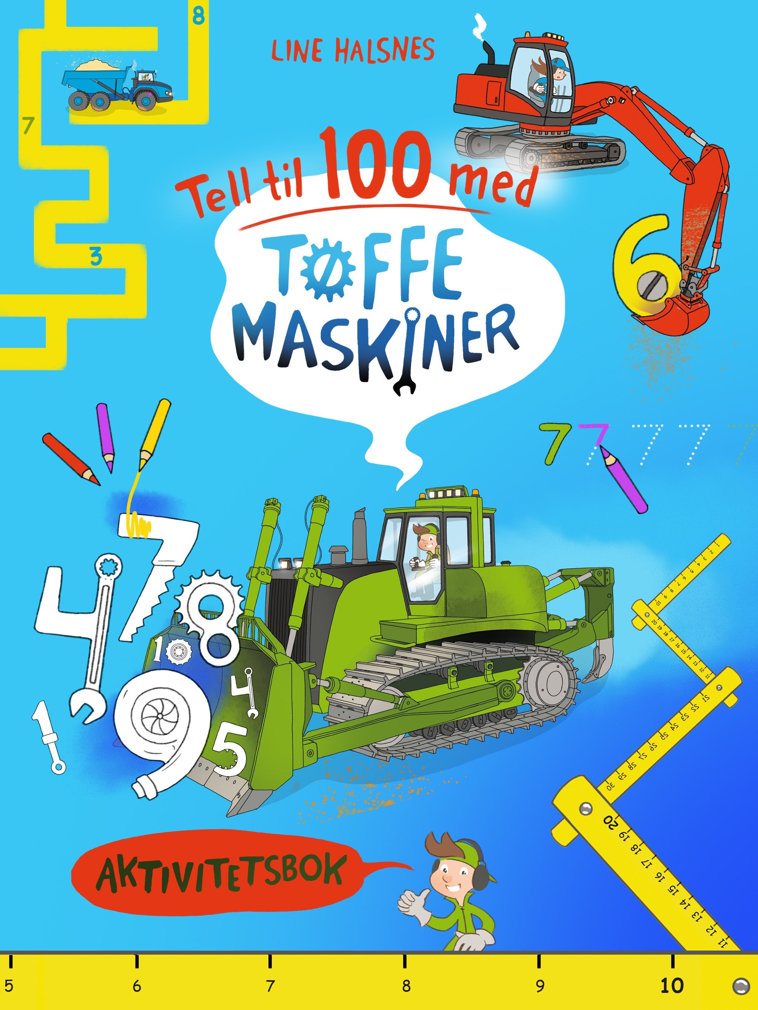 Tell til 100 med tøffe maskiner
