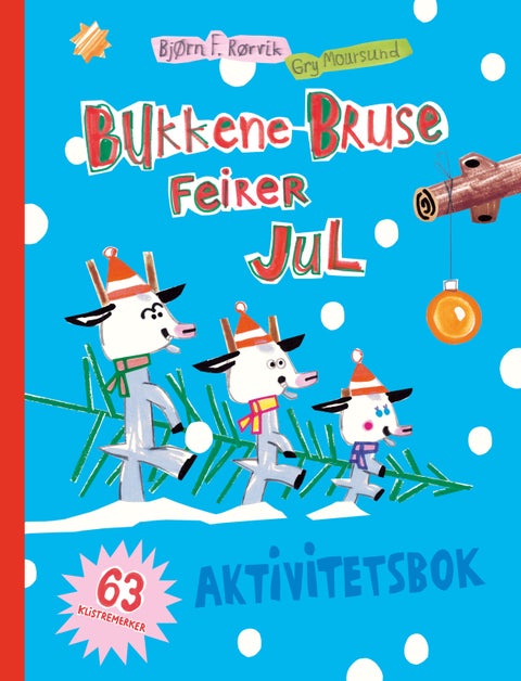 Bukkene Bruse feirer jul - aktivitetsbok