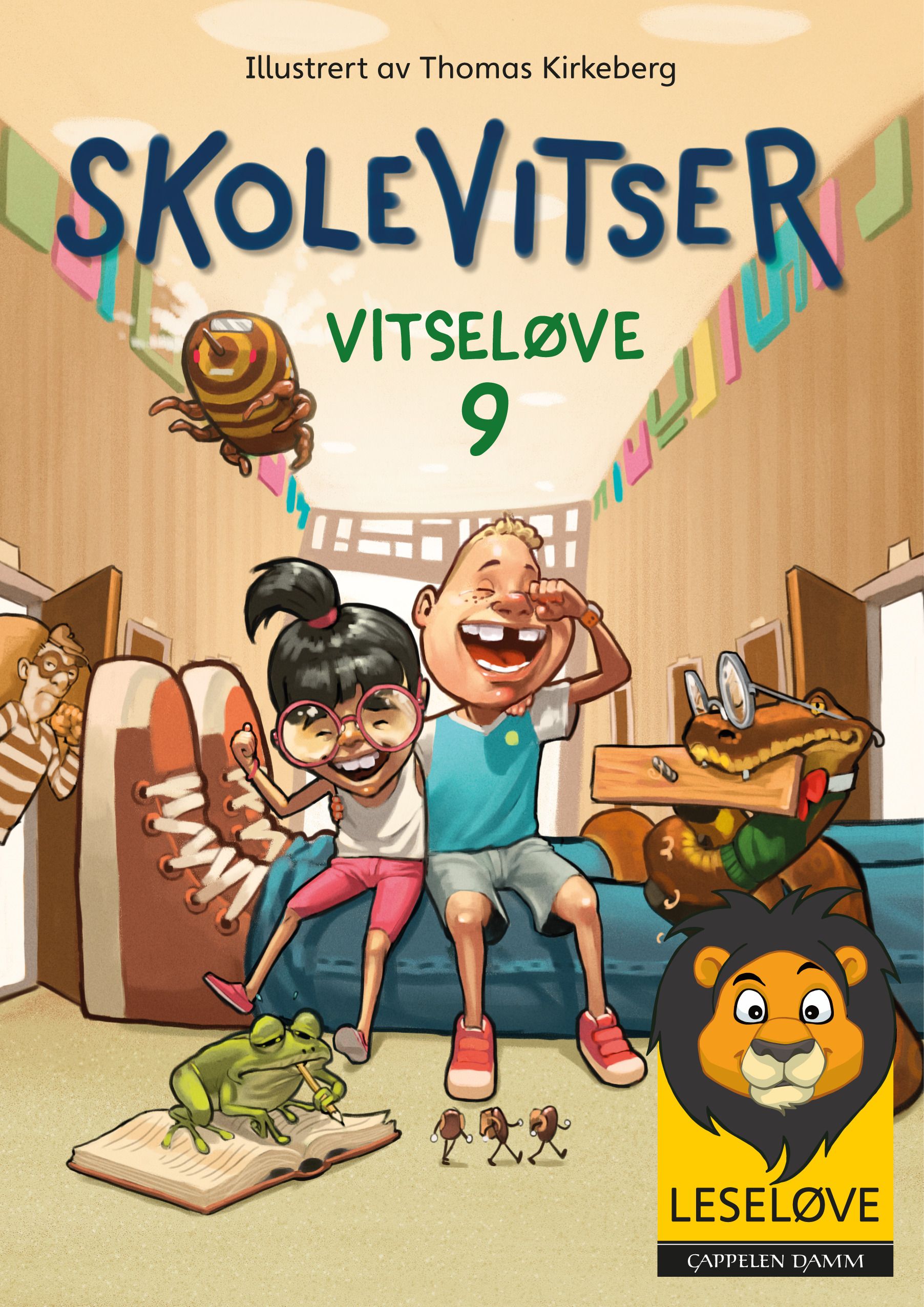 Vitseløve - 9 : Skolevitser